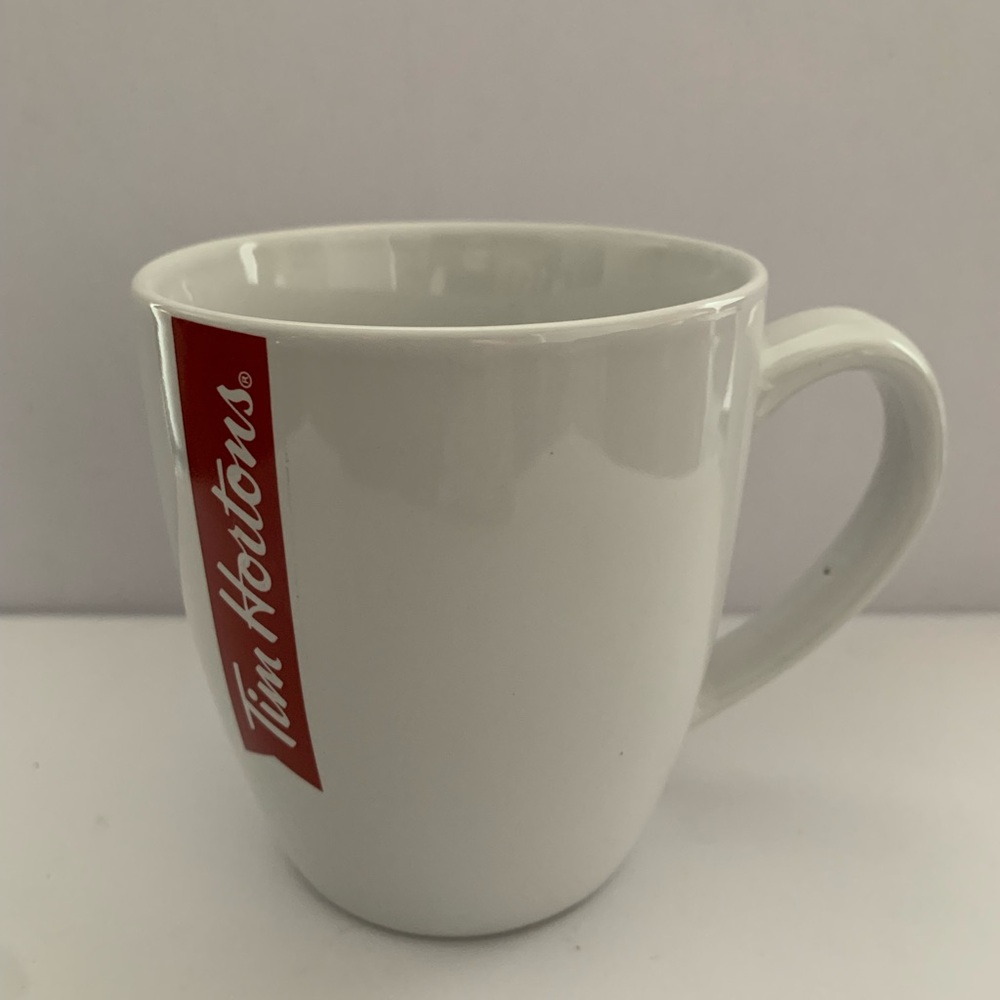 Tim Hortons White Coffee Mug